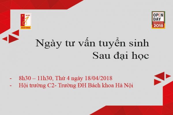 Tư vấn tuyển sinh Sau đại học năm 2018