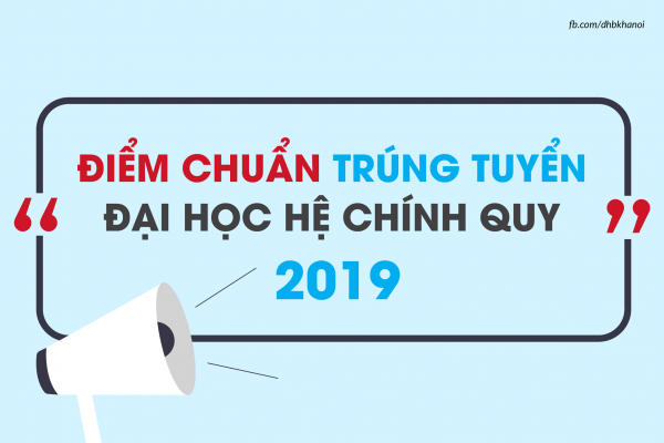 Điểm chuẩn trúng tuyển Cá cược xổ số
 hệ Chính quy năm 2019