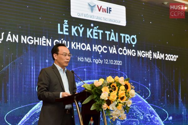 Bách khoa Hà Nội nhận tài trợ nghiên cứu từ Quỹ Đổi mới sáng tạo Vingroup