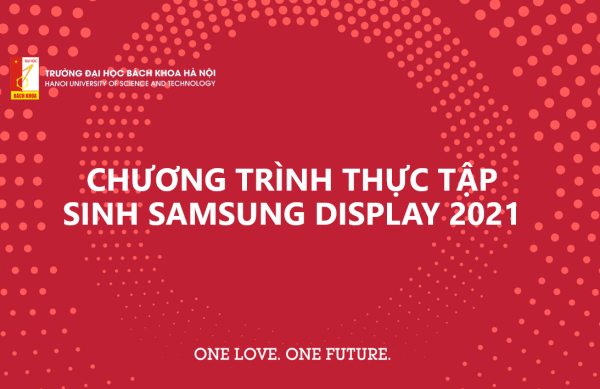 Chương trình Thực tập sinh SAMSUNG DISPLAY 2021