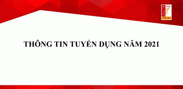 Thông báo tuyển dụng năm 2021