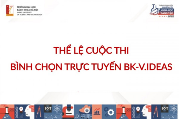 Thể lệ cuộc thi bình chọn trực tuyến BK-V.IDEAS 2024